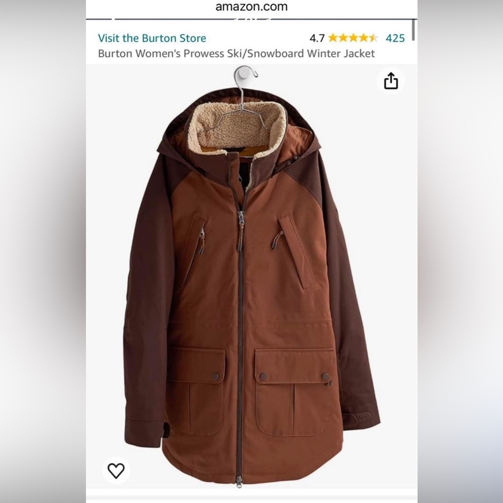 Barely used - women’s burton prowess BROWN MEDIUM